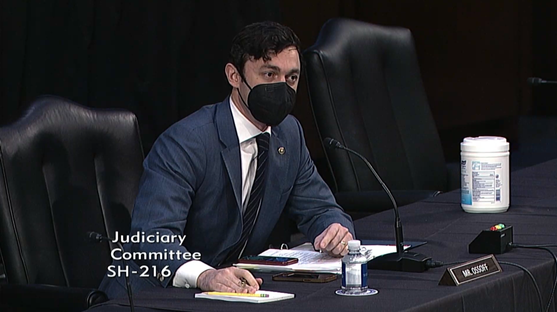 WATCH Sen. Ossoff Delivers Remarks as Historic Judicial